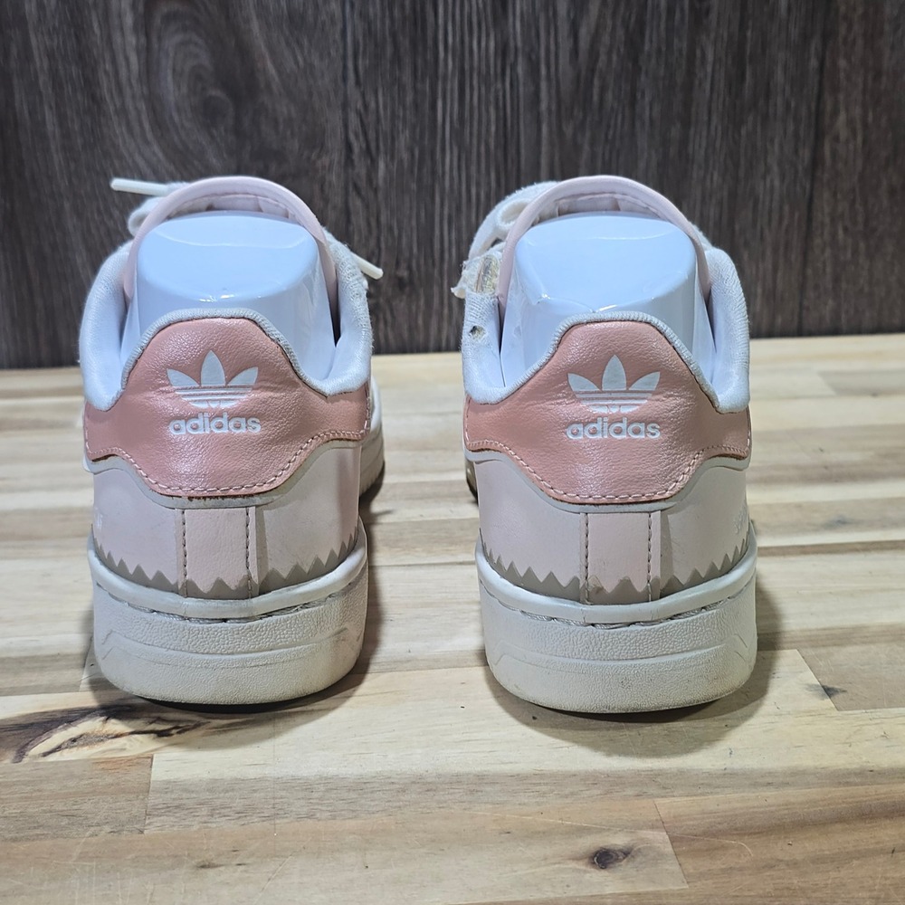 Adidas Superstar Womens Shoes Size 5 White Pink Yellow H05638 Shell Toe Sneakers - Picture 13 of 16